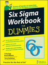 Six Sigma® Workbook For Dummies®@
